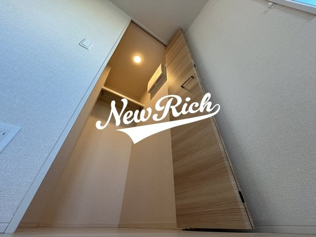 伊勢崎市宮前町のアパートの収納
