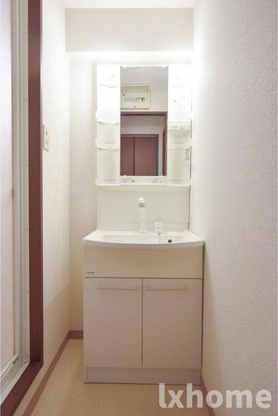 マンションクォーレの洗面所