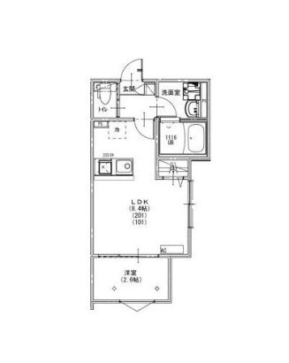 【間取り】 | ＫＥＩＡＩ　ＲＥＳＩＤＥＮＣＥ　北小金Ⅳ