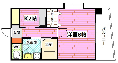 フィオーレジュネスの間取り