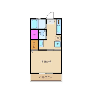 【間取り】 | 白菊マンション | 間取りです。