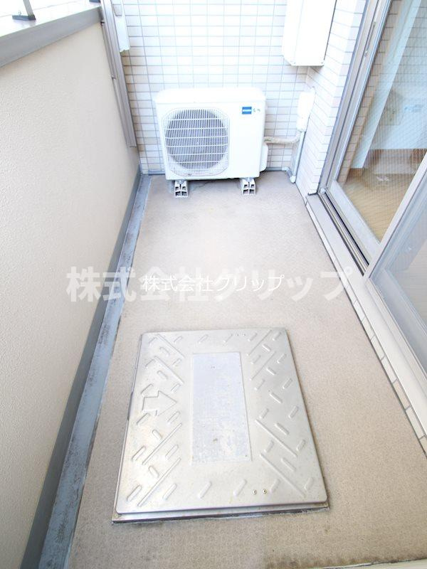 リクレイシア西横浜のバルコニー