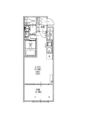 【間取り】 | ＫＥＩＡＩ　ＲＥＳＩＤＥＮＣＥ　北小金Ⅳ