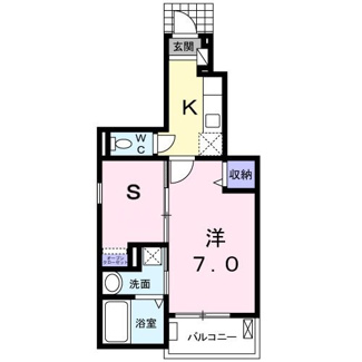 【間取り】 | アニュ－グレイス新井薬師 | 間取りです。