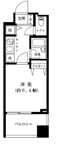 シンシア本郷東大前の間取り|間取りです。