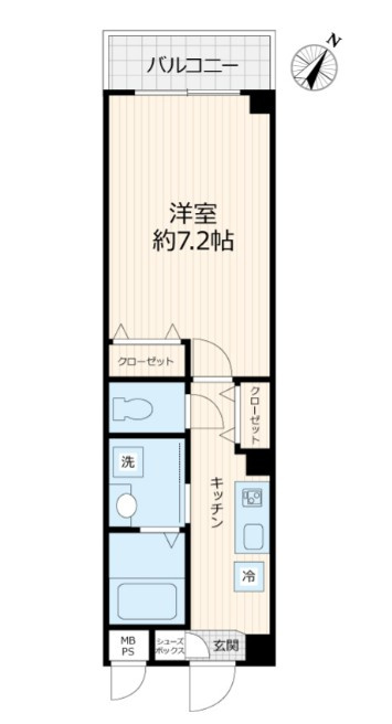 Bonheur南篠崎の間取り