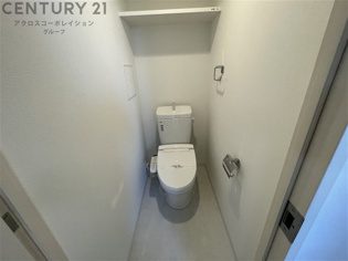 シンプルで機能的なトイレです！
