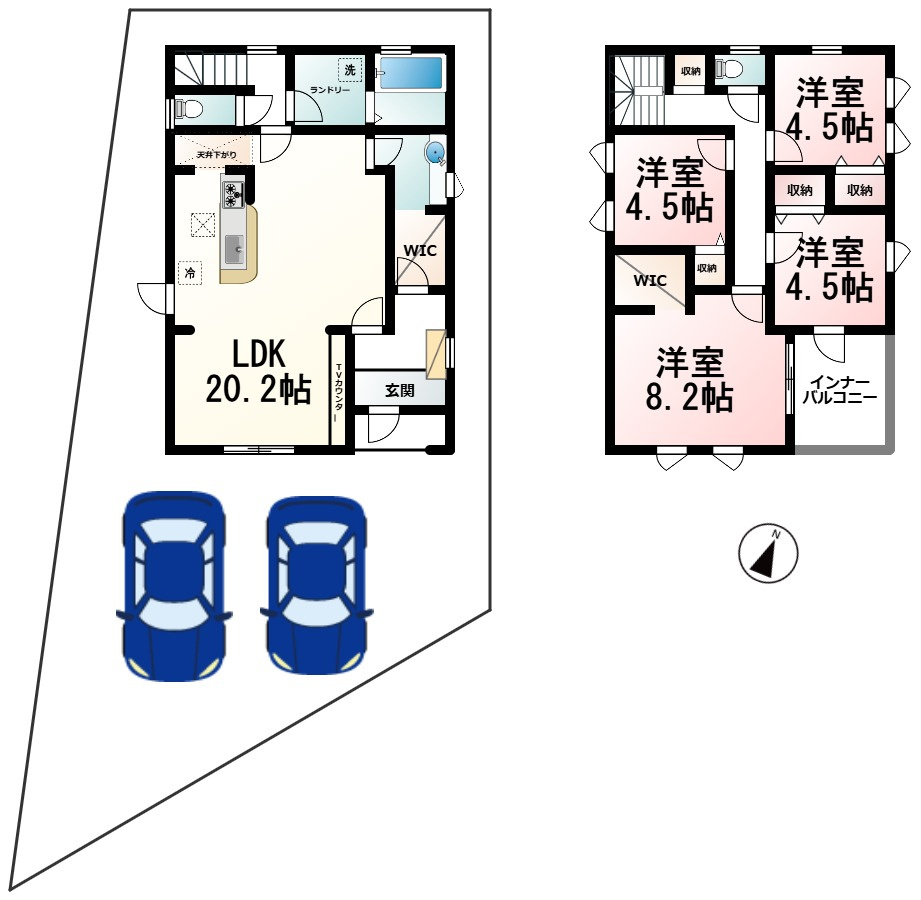 守山市小島町　分譲2区画2号棟の画像