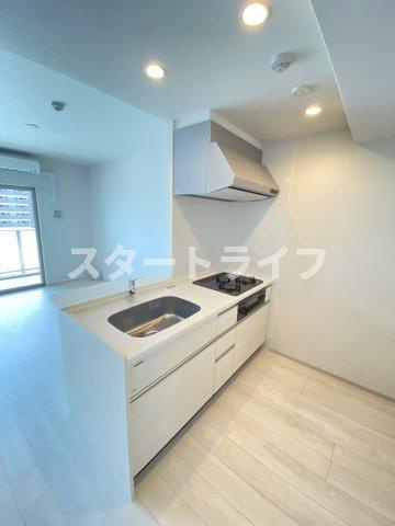 大阪市淀川区木川西２丁目の賃貸マンションのキッチン