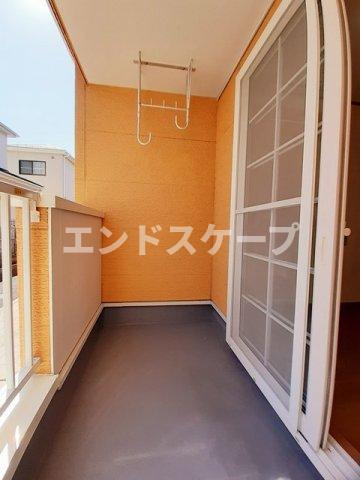 メゾン・ド・ソレイユＡのバルコニー|高崎、前橋のお部屋探しはエンドスケープまで！お客様の理想お聞かせ下さい♪