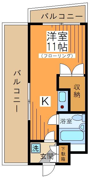 ソシオ豪徳寺の間取り