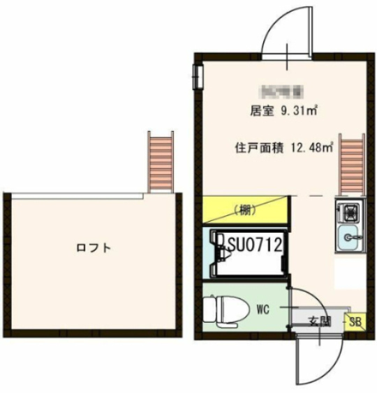 スカイソレイユの間取り