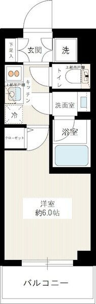 ライジングプレイス綾瀬の間取り|間取りです。