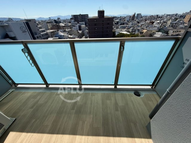プレリス大阪今里サヴィアのバルコニー|プレリス大阪今里サヴィア　バルコニー