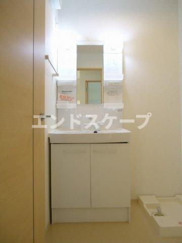 メゾン・ド・ヌーヴォーⅠの洗面所|高崎、前橋のお部屋探しはエンドスケープまで！お客様の理想お聞かせ下さい♪