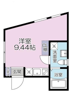 【間取り】 | Ｃａｓａ　Ｂｌａｎｃｈｅ　武蔵小山 | 間取りです。