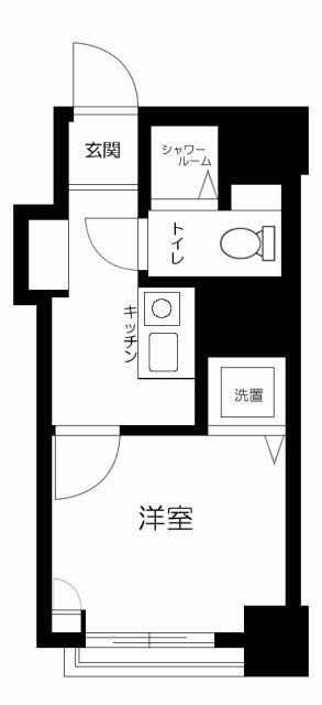 白金武蔵野マンションの間取り|間取りです。