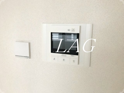 【セキュリティ】 | ファミールアクアージュ | モニターつきインターホンです。