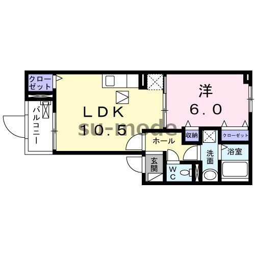 カメリアYⅢの間取り