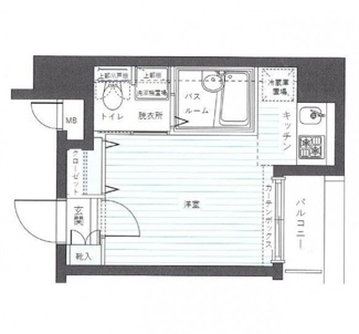 【間取り】 | アランシア方南町 | 間取りです。