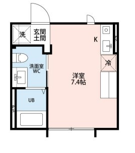 【間取り】 | Ｌａｂｏｒａｔｏｒｉｏ大岡山 | 間取りです。