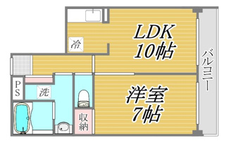 【間取り】 | チェアーズ鵜の木 | 間取りです。