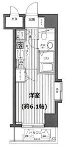 【間取り】 | ガラ・ステージ芝公園駅前 | 間取りです。