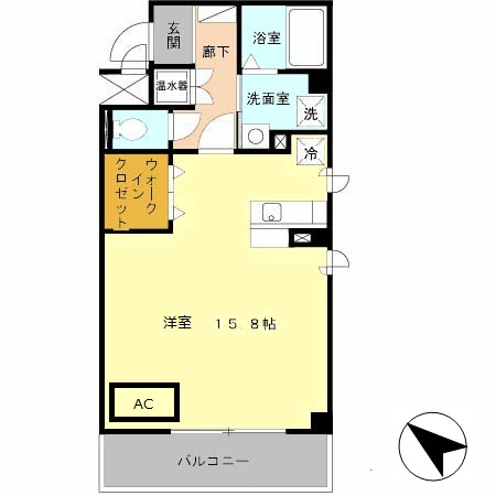 ウェスタン　フォレストの間取り
