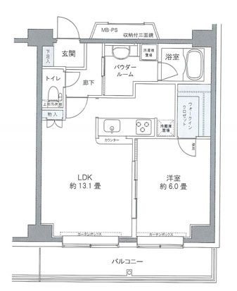 プライムアーバン豊洲の間取り