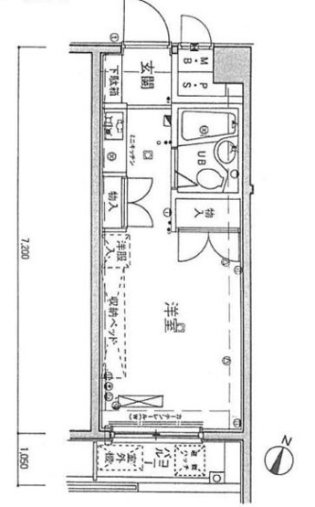 【間取り】 | キャッスルマンション笹塚