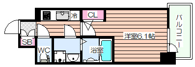 【間取り】 | エスリード福島レジデンス