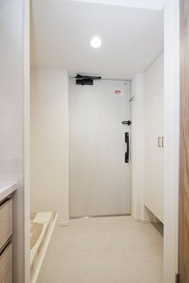 パークアクシス市川の玄関