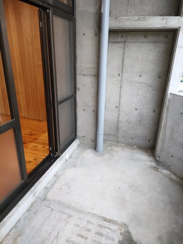 グリーンマンションⅠのバルコニー