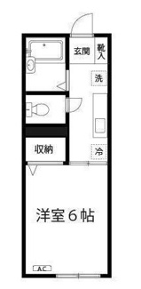 【間取り】 | ハイム・ブルーメ | 間取りです。