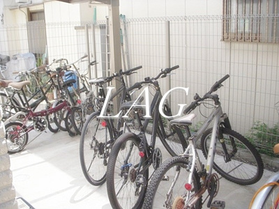 【その他共用部分】 | クレセント西新宿Ⅱ | 駐輪場です。