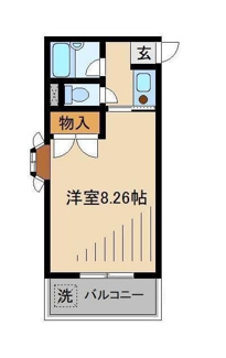 【間取り】 | レジデンスクロスⅡ | 間取りです。