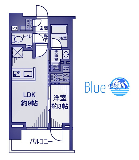【間取り】 | イニシア武蔵小杉　
