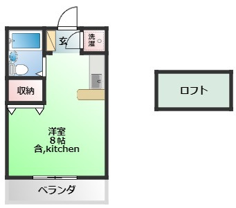 ユトリロ曙の間取り