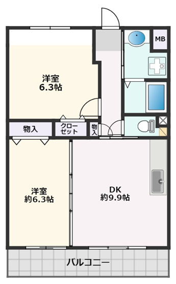【間取り】 | ノース・アルカディア
