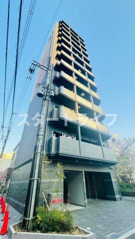 大阪市東淀川区東中島２丁目の賃貸マンションの外観