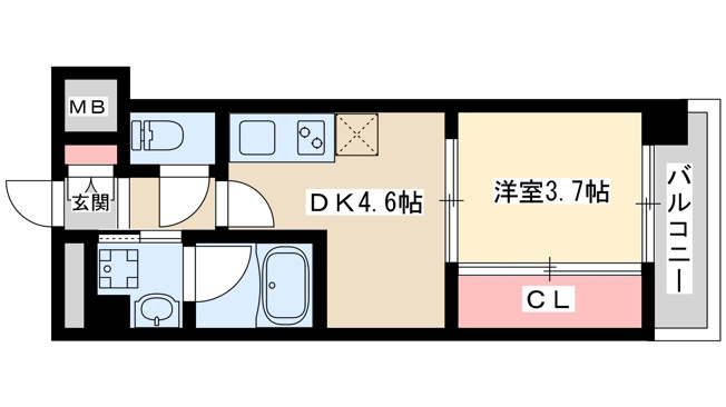 【間取り】 | エルシア新大阪