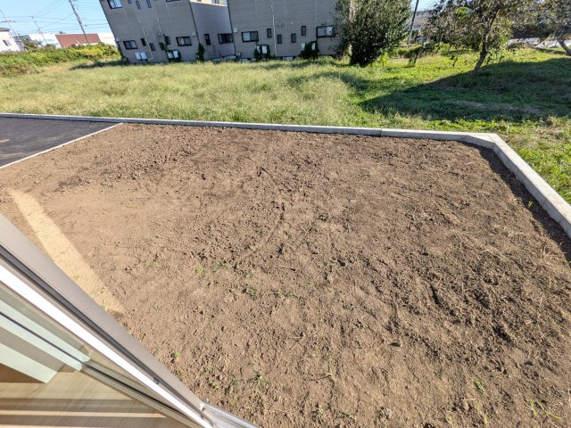 常陸大宮市南町　第2　新築戸建て　3号棟の庭