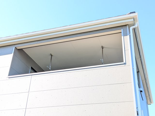 常陸大宮市南町　第2　新築戸建て　3号棟のバルコニー
