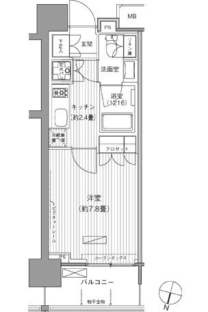 【間取り】 | ヒューリックレジデンス千葉中央