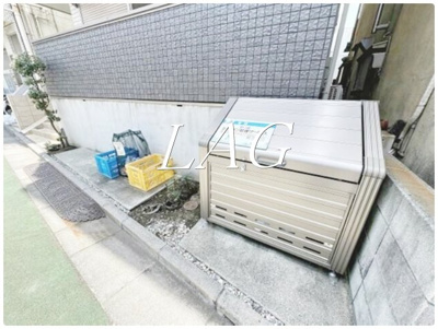 【その他共用部分】 | Ｖｉｅｕｎｏ仲町 | 敷地内ゴミ捨て場です。