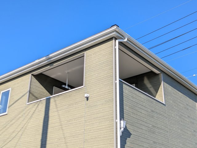 常陸大宮市南町　第2　新築戸建て　4号棟のバルコニー