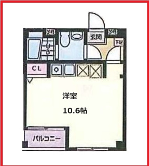 【間取り】 | ラヴィエント三ノ輪パークサイド