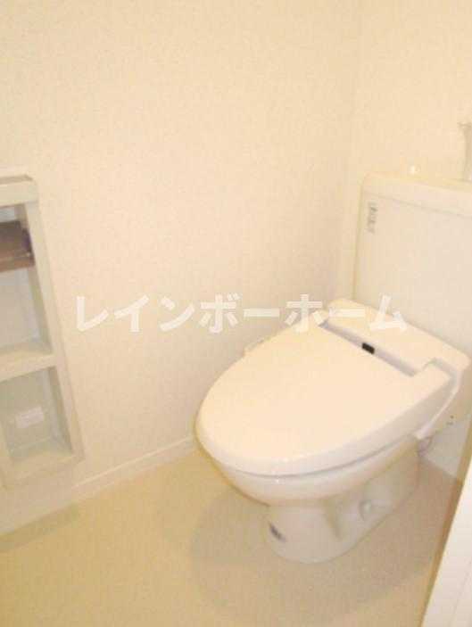 プリマヴェーラのトイレ|落ち着いた色調のトイレです