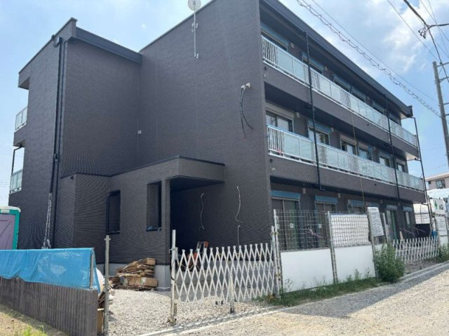 稲城市矢野口のアパートの外観