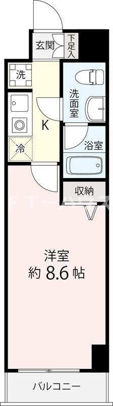 ミェーレ船橋の間取り